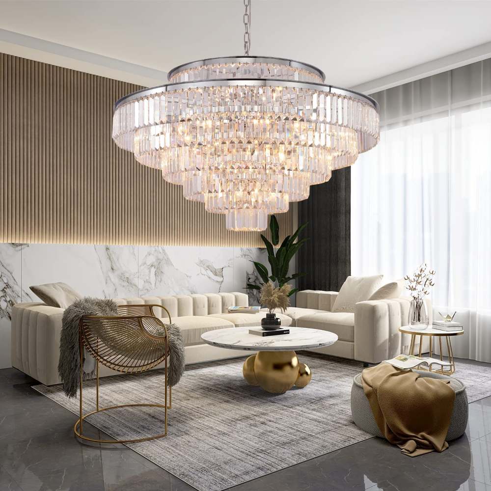Crystal Chandelier, 99 cm | 39 inch(28-Lights): image 2