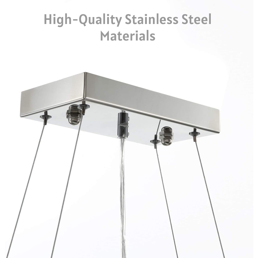 Rectangular Crystal Chandelier, L119cm(47")(10-Lights)