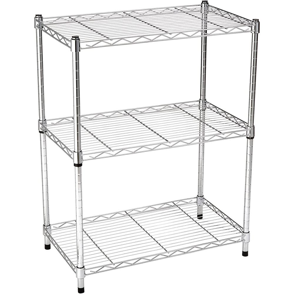 Heavy Duty Shelving Unit, 5-Shelf, Black